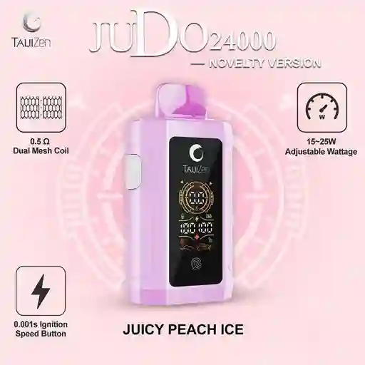 Judo Taijizen 24.000 Puffs Juicy Peach Ice