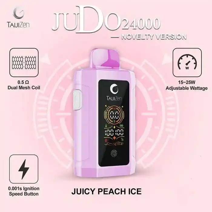 Judo Taijizen 24.000 Puffs Juicy Peach Ice