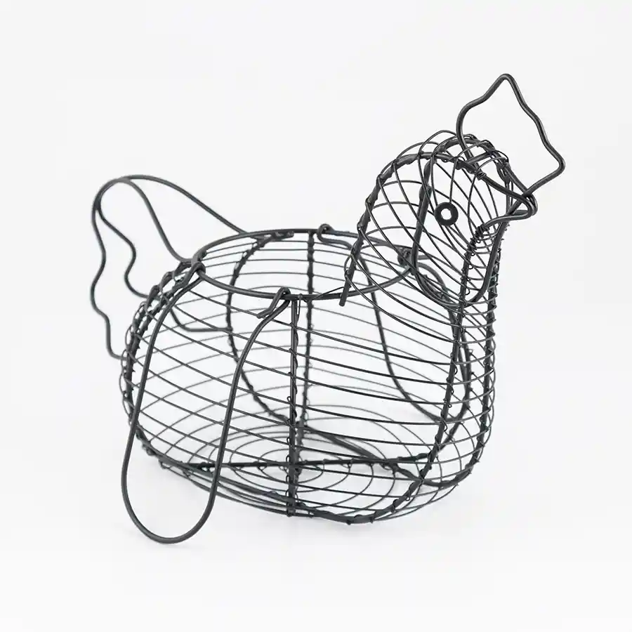 Gallina Organizadora Expressions 34x18cm Negro Hierro