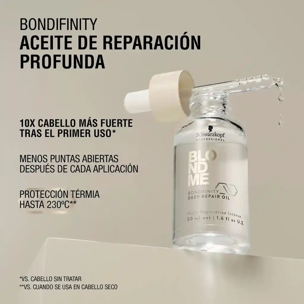 Blondme Aceite Reparador Intensivo 50ml