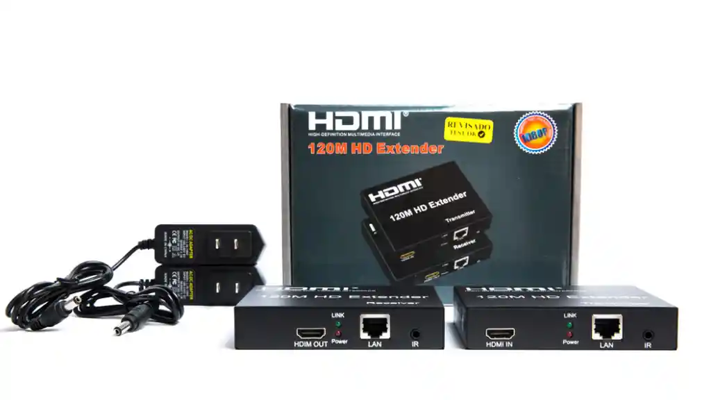 Extender Hdmi De 120 Metros Via Cable Utp Activo