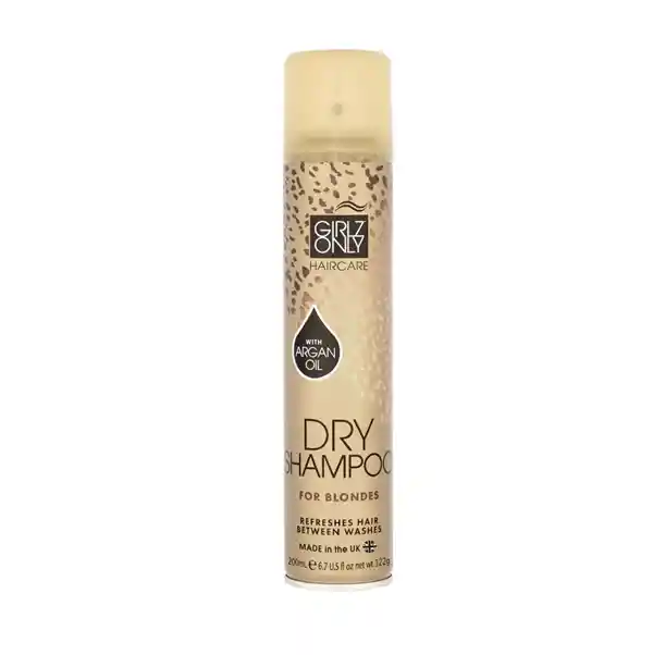 Girlz Only Shampoo Seco Blonde Con Aceite De Argan 200 Ml