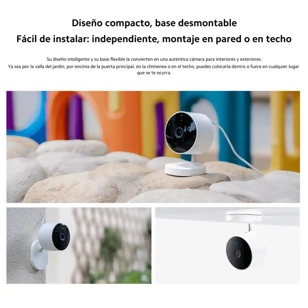 Xiaomi Aw200 Cámara Seguridad Exterior Ip65 1080p + Micro Sd 256 Gb