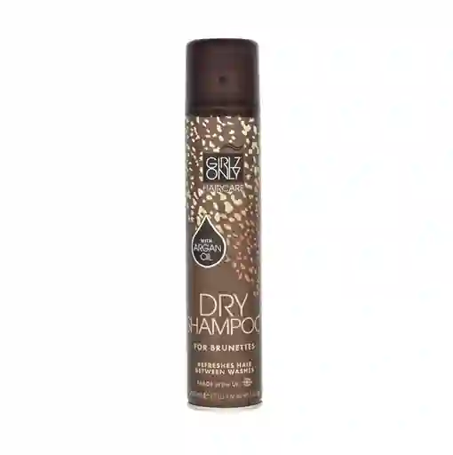 Girlz Only Shampoo Seco Brunettes Con Aceite De Argán 200 Ml