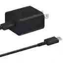 Cargador Samsung 25w Completo / Color Negro