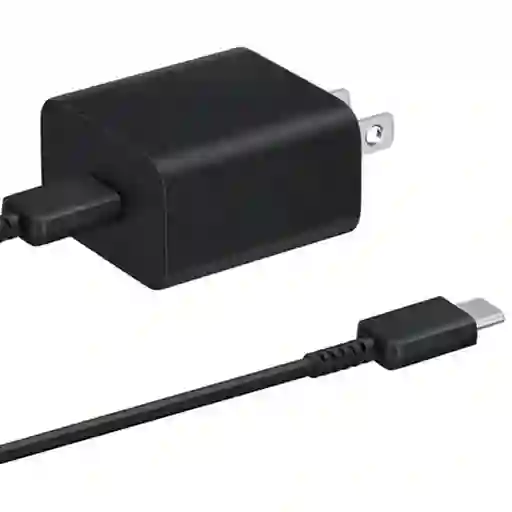 Cargador Samsung 25w Completo / Color Negro
