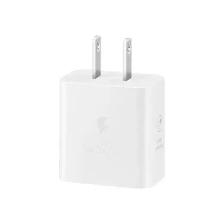 Cargador Samsung 25w Completo / Color Blanco