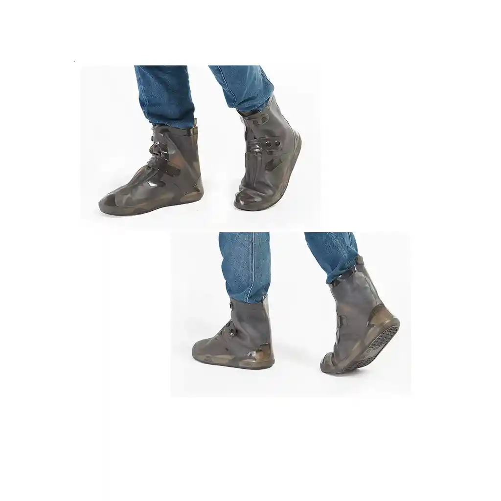 Cubre Zapatos Botas Anti Lluvia Impermeable Silicona