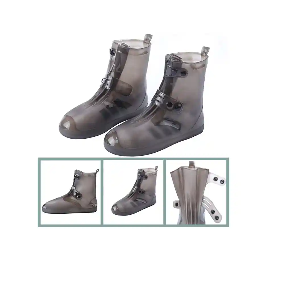 Cubre Zapatos Botas Anti Lluvia Impermeable Silicona