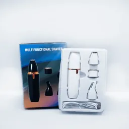 Depilador Facial Nariz-oido-patillera Recargable 3 En 1 Fk22b-05