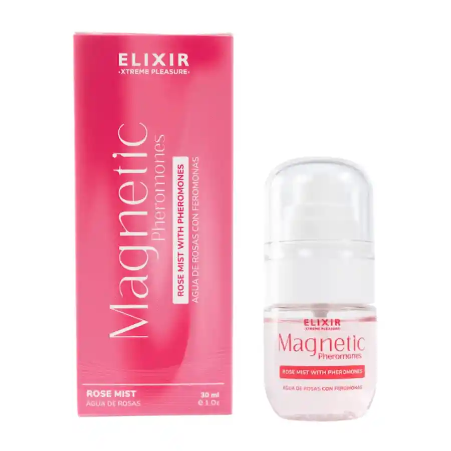 Agua De Rosas Con Feromonas Magnetic 30 Ml Elixir