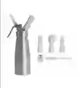 Chantillera Dispensador Crema Chantilly Acero Inoxidable 1000 Ml