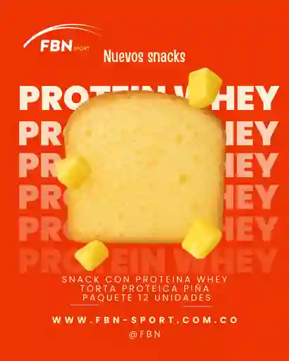 Cake Protein Whey Paquete X12 Surtido