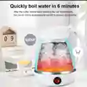 Hervidor De Agua Eléctrico Plegable Portable Hervidor De Liquido
