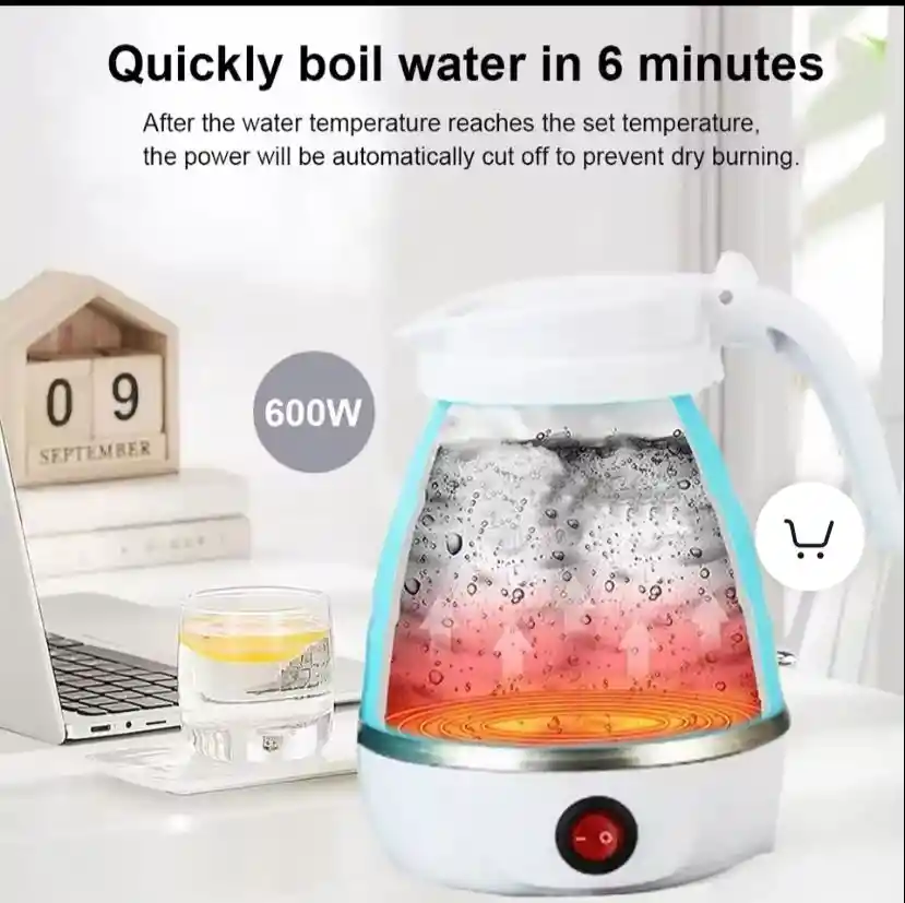 Hervidor De Agua Eléctrico Plegable Portable Hervidor De Liquido