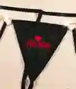 Tanga Negra Con Rojo Hot Wife