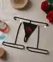 Tanga Negra Con Rojo Hot Wife