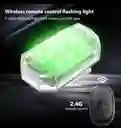 Luz Estroboscópica Led Para Moto O Bicicletacon Control Remoto Inalámbrico