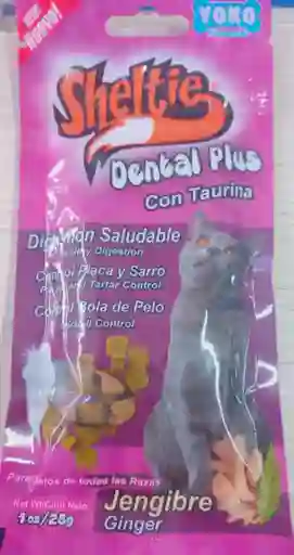 Sheltie Cat Dental Plus Jengibre 28 Grs