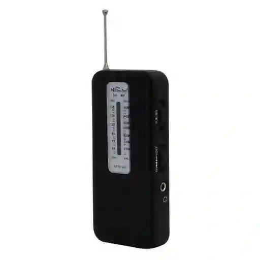 Radio Portátil Nano-tec Nt-r1247 Am/fm - Práctico, Ligero Y Con Gran Alcance
