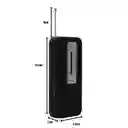 Radio Portátil Nano-tec Nt-r1247 Am/fm - Práctico, Ligero Y Con Gran Alcance