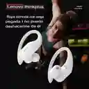 Auriculares Deportivos Lenovo Lp75 Sonido Hifi Y Enc Impermeables Blancos