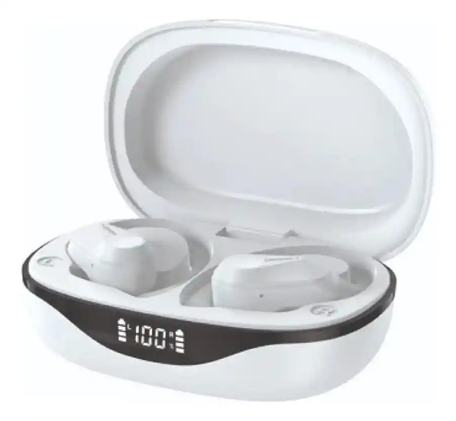 Auriculares Deportivos Lenovo Lp75 Sonido Hifi Y Enc Impermeables Blancos