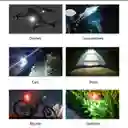 Luz Estroboscópica Led Para Moto O Bicicletacon Control Remoto Inalámbrico
