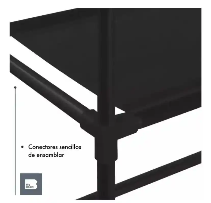 Ropero Armable 3 Cuerpos Closet Modular Con Perchero
