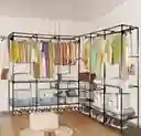 Ropero Armable 3 Cuerpos Closet Modular Con Perchero