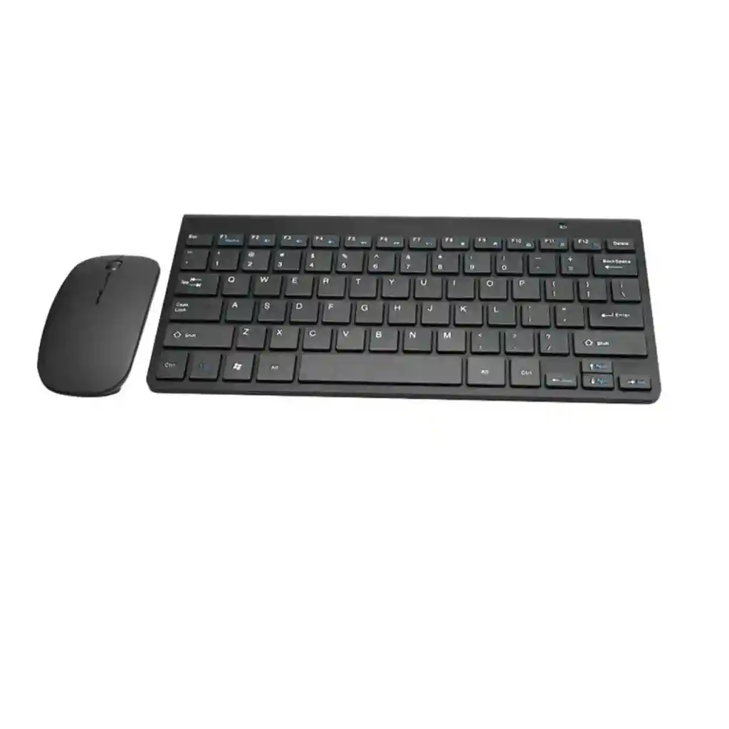 Kit Teclado Y Mouse Inalámbricos K908 Negro