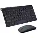 Kit Teclado Y Mouse Inalámbricos K908 Negro