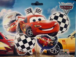 Bombas Globos Por 5 Piezas Diseño Pelicula Cars Para Decoracion De Fiestas Niño O Hombre O Mujer