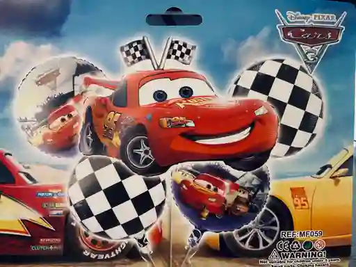 Bombas Globos Por 5 Piezas Diseño Pelicula Cars Para Decoracion De Fiestas Niño O Hombre O Mujer