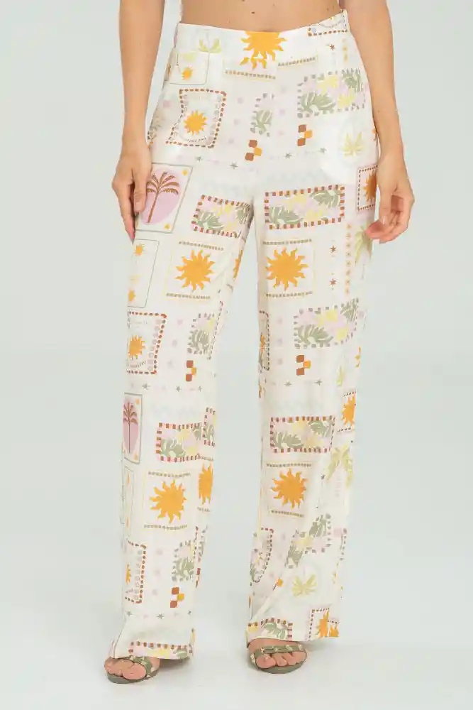 Pantalon Saint Tropez Color Marfil Talla 6