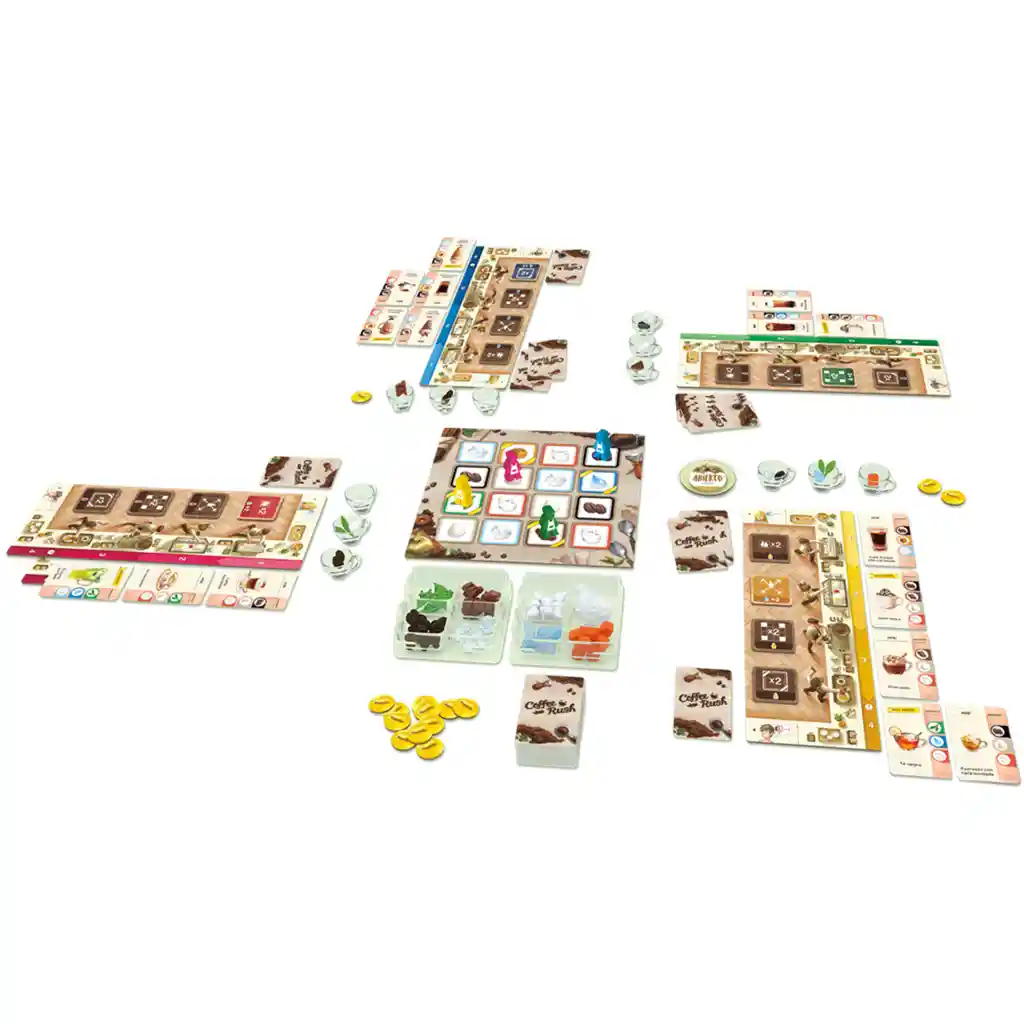 Coffee Rush Juego De Mesa Español
