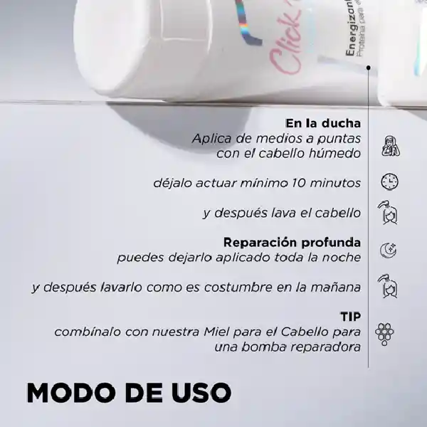 Mascarilla Energizante Capilar Click 300ml