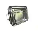 Juego De Bandeja Multiusos X4 En Aluminio