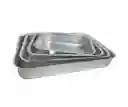 Juego De Bandeja Multiusos X4 En Aluminio