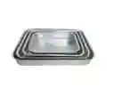 Juego De Bandeja Multiusos X4 En Aluminio