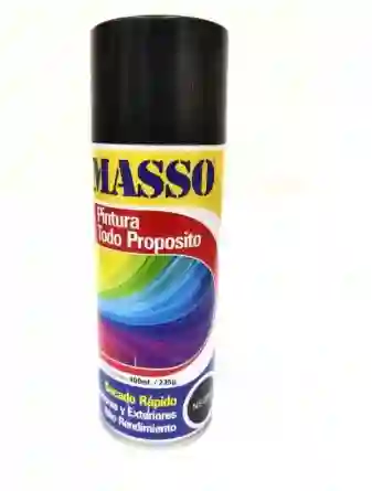 Pintura Aerosol Negro Mate