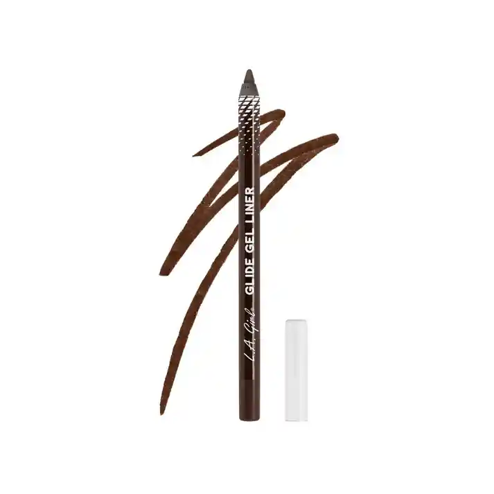 Delineador De Ojos En Gel L.a Girl Gel Glide Eyeliner Pencil - Dark Brown