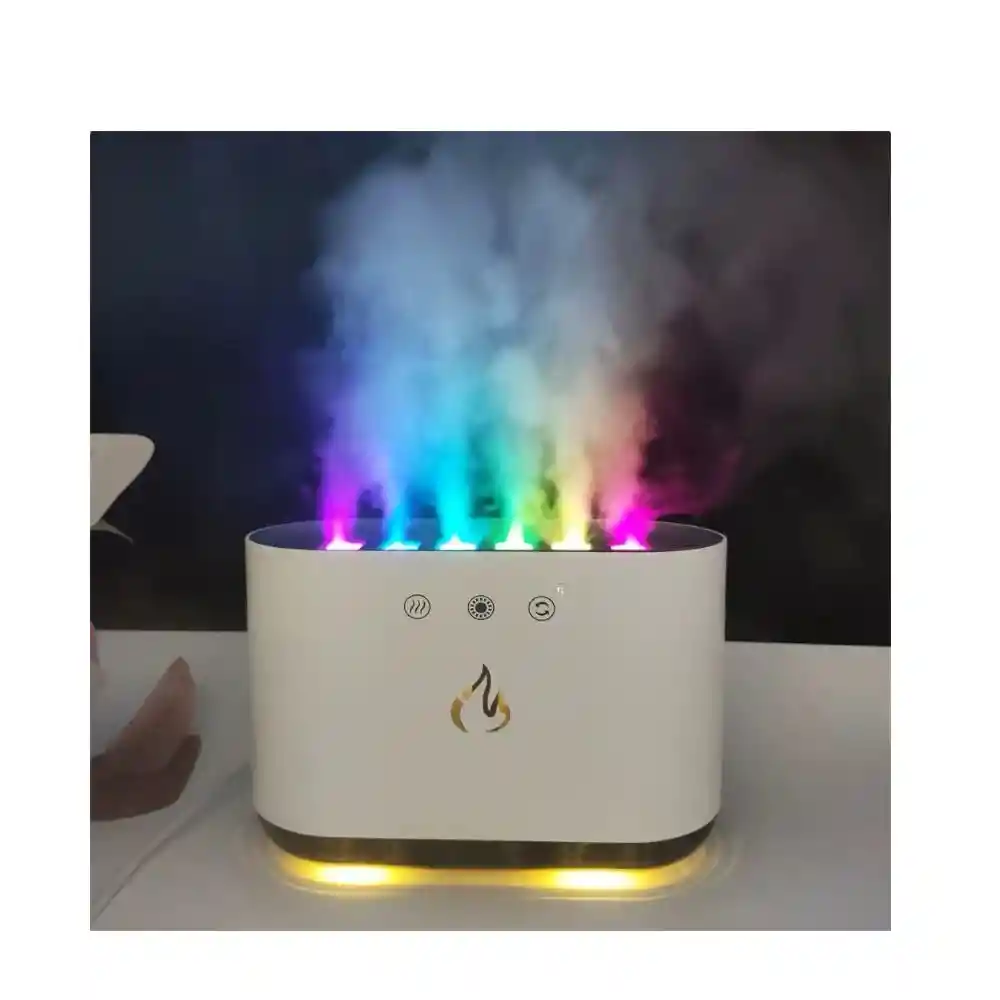 Humidificador Portátil Niebla Fría Usb Con Luz Nocturna Led