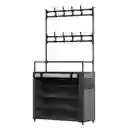 Organizador En Tela Multifuncional Con Repisas Y Colgador