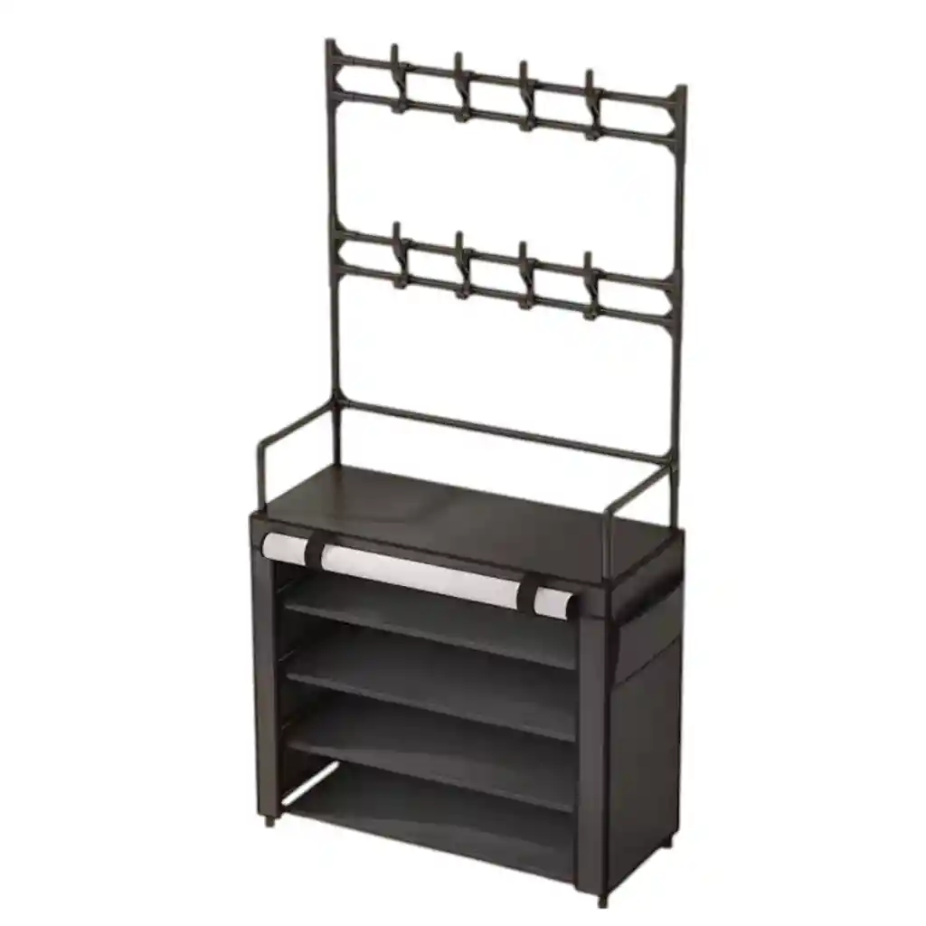 Organizador En Tela Multifuncional Con Repisas Y Colgador