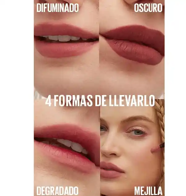 Tinta De Labios Maybelline Super Stay Teddy Tint Petalcore 5 Ml