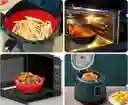 Molde De Silicona Reutilizable Para Air Fryer Resistente Al Calor, Antiadherente Y Fácil De Limpiar X1 Unidad