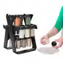 Organizador Giratorio Para Condimentos Con Frascos