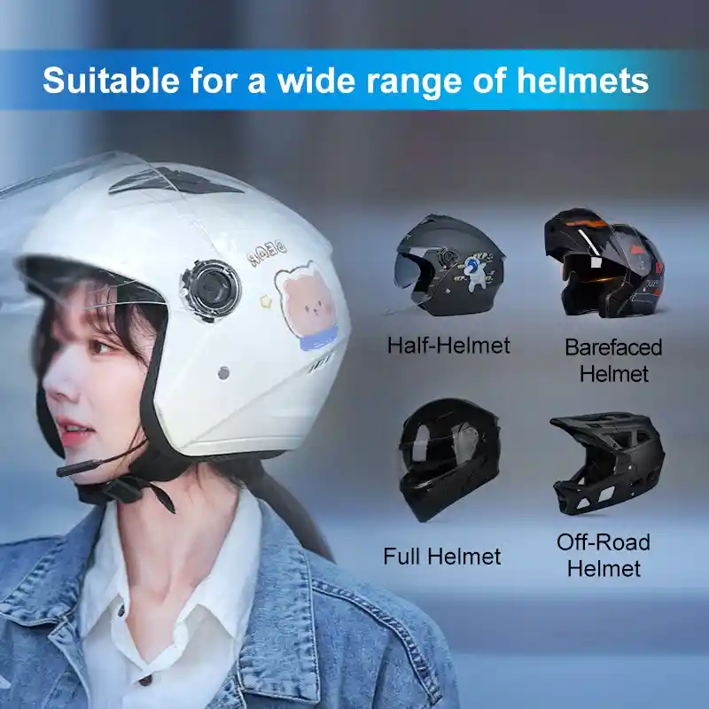 Bluetooth Manos Libres Intercomunicador Moto Interno Casco