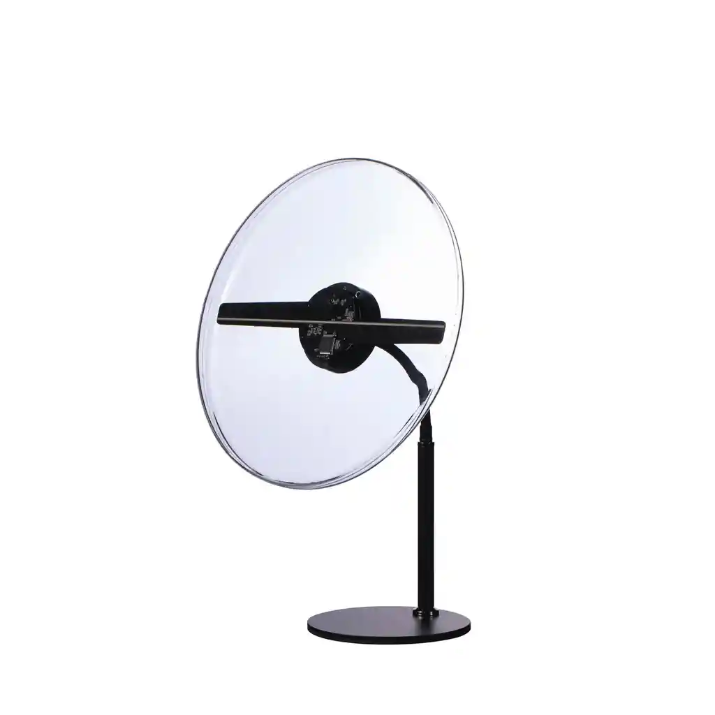 Ventilador Holograma Led Hd Publicidad 3d Protector Con Cover